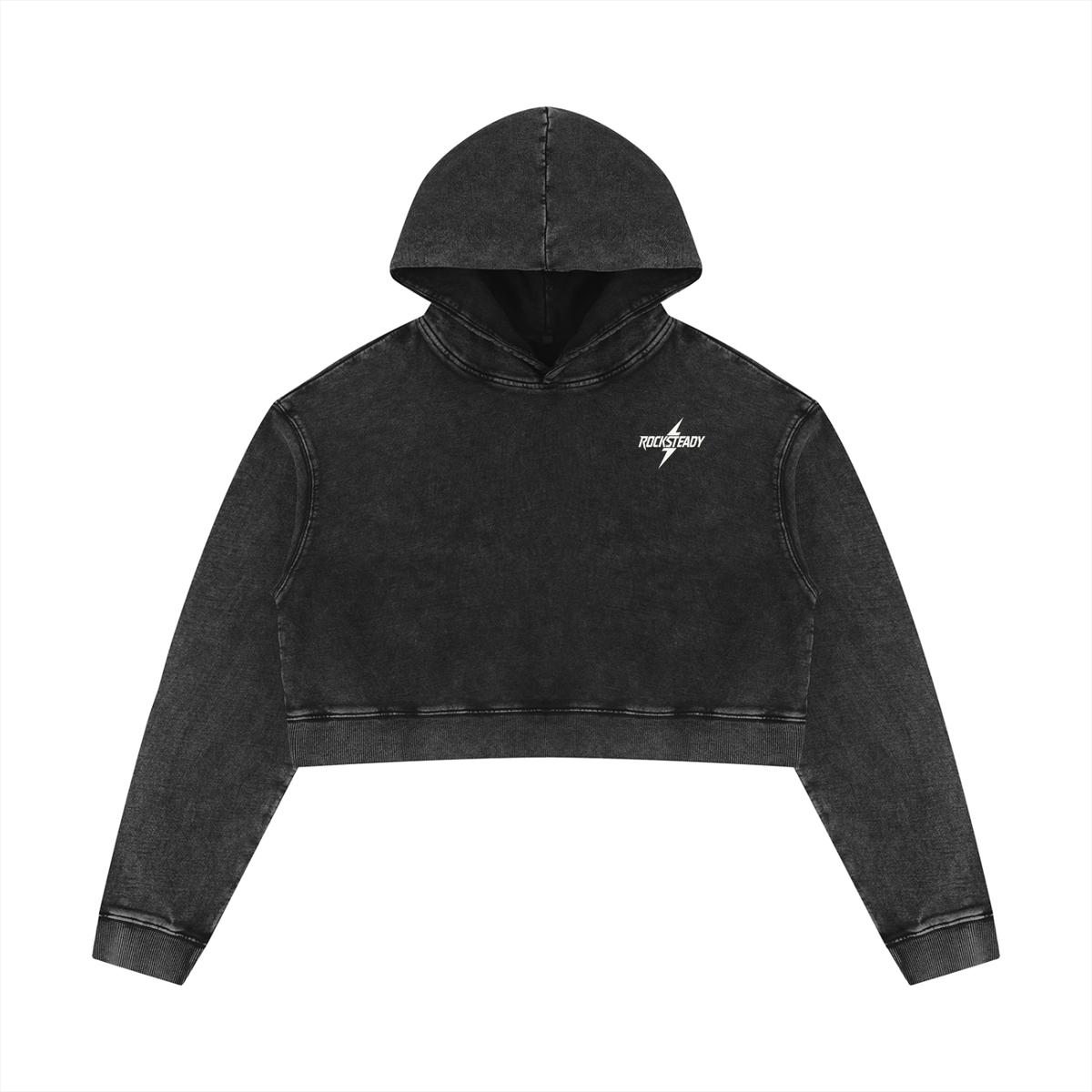 Rockteady,MineralWash,Cropped,Hoodie