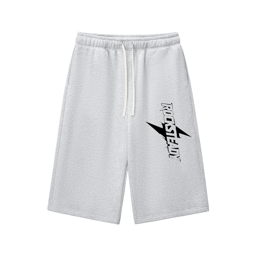 Relaxed Drawstring Three-quarter Sweatpants