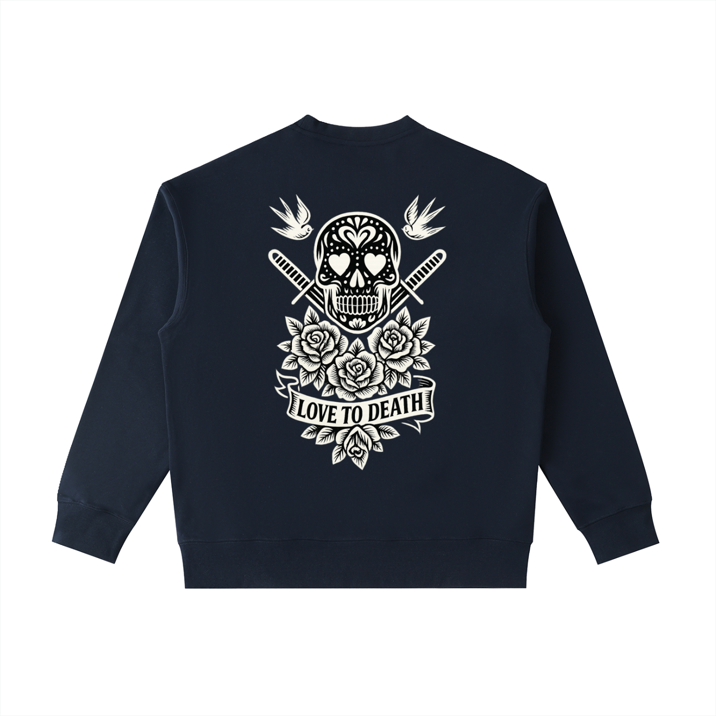Heavyweight Patch Pocket Crewneck Sweatshirt
