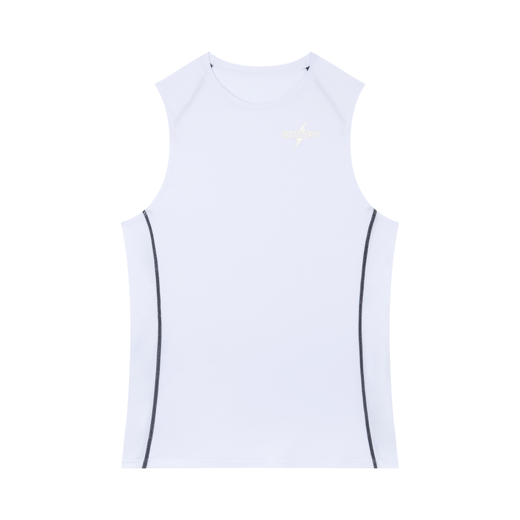 Rocksteady,Mens,SlimFit,Topstitch,Performance,TankTop
