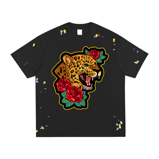 rocksteady,mens shirt,paint splatter,streetluxe