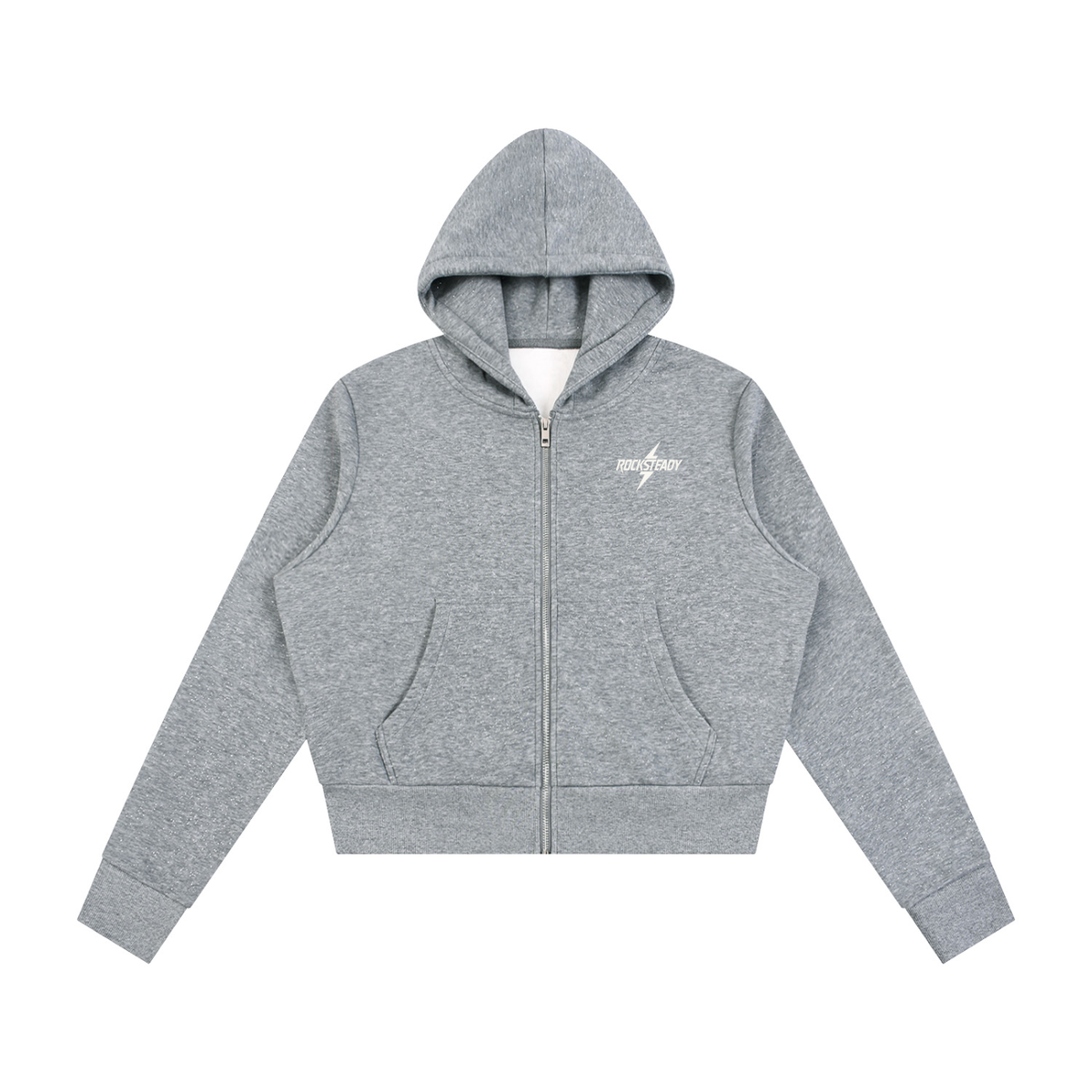 Rocksteady,Sparkles,Fleece,FullZip,Hoodie