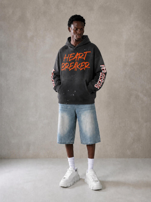 Rocksteady,Hoodie,Heavyweight,Vintage,Frayed,Custom,Graphic,Streetwear