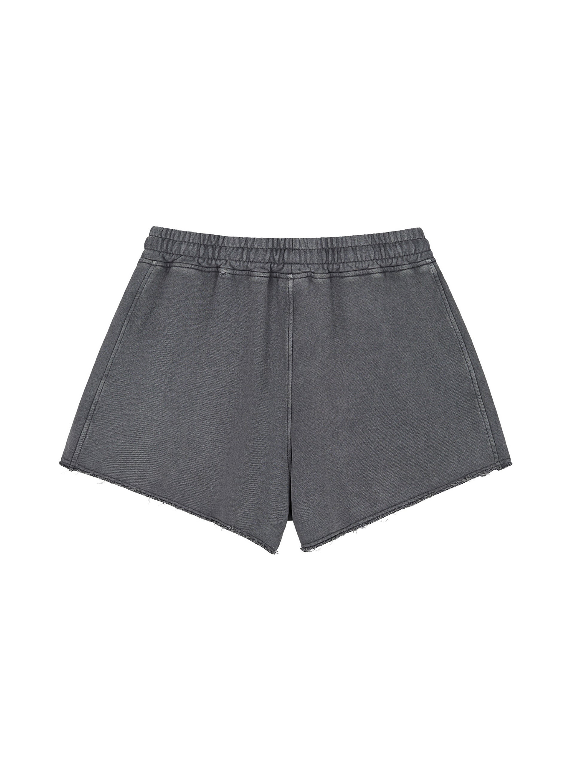 Rocksteady,StreetLUXE,womenswear,cutoff shorts,snow washed,raw edge,leopard graphic