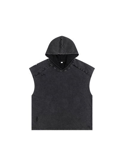 oversized hoodie,sleeveless hoodie,rocksteady
