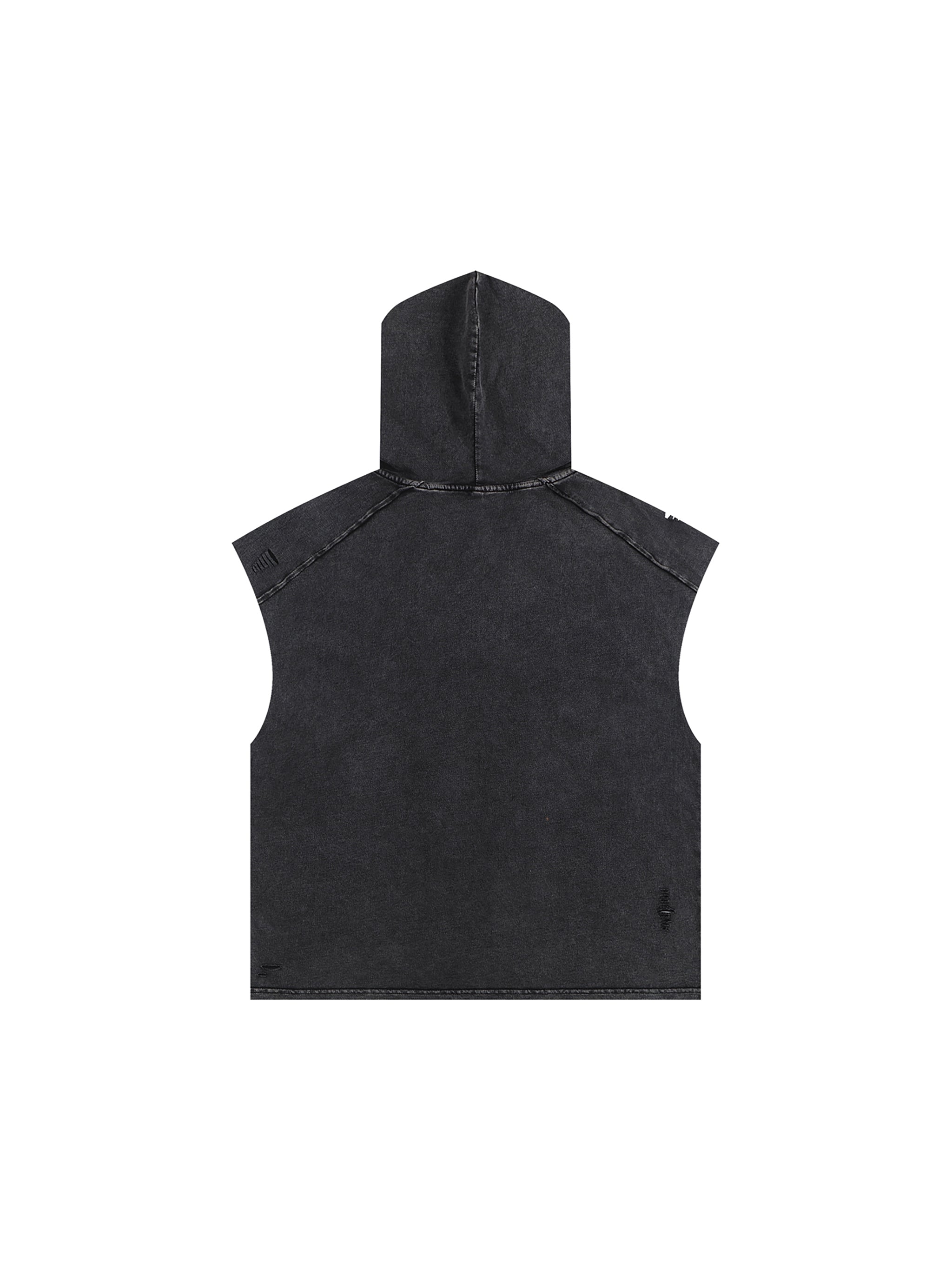 oversized hoodie,sleeveless hoodie,rocksteady