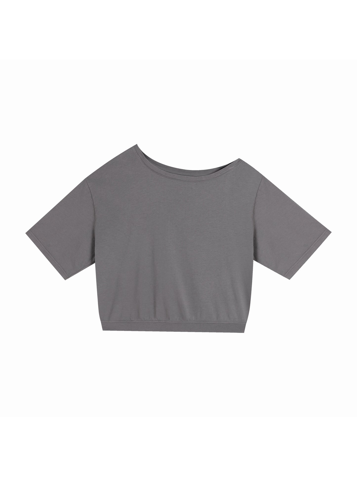 ROCKSTEADY "Heartbreaker" StreetLUXE Asymmetrical Cropped Tee - Limited Edition Drop
