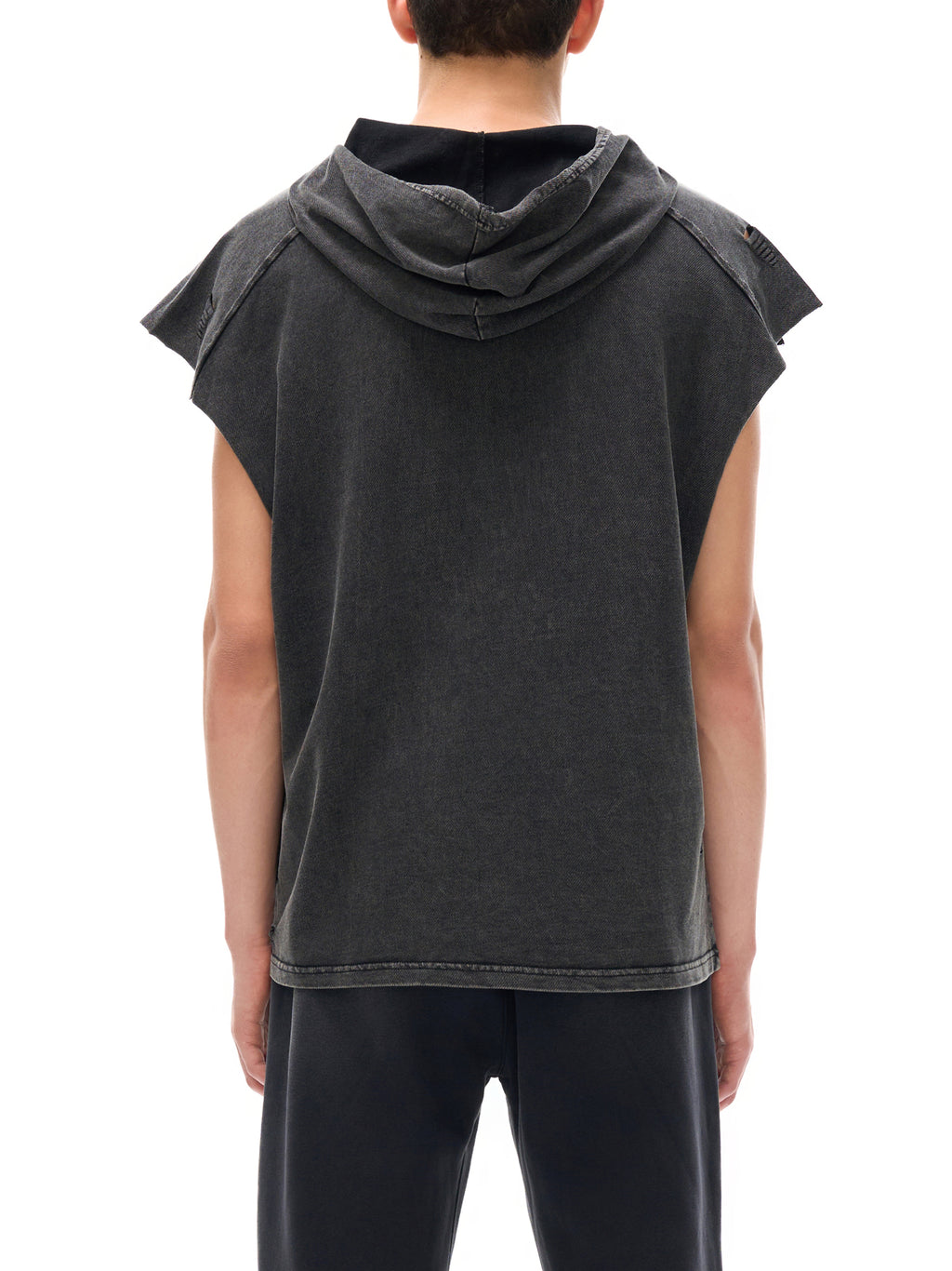 oversized hoodie,sleeveless hoodie,rocksteady