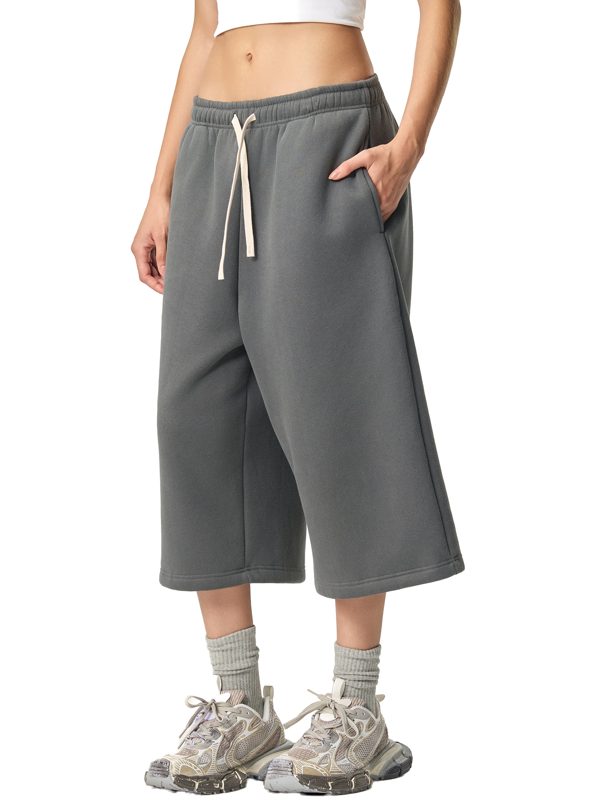 Rocksteady,3/4 shorts,sweat shorts,relaxed drawstring