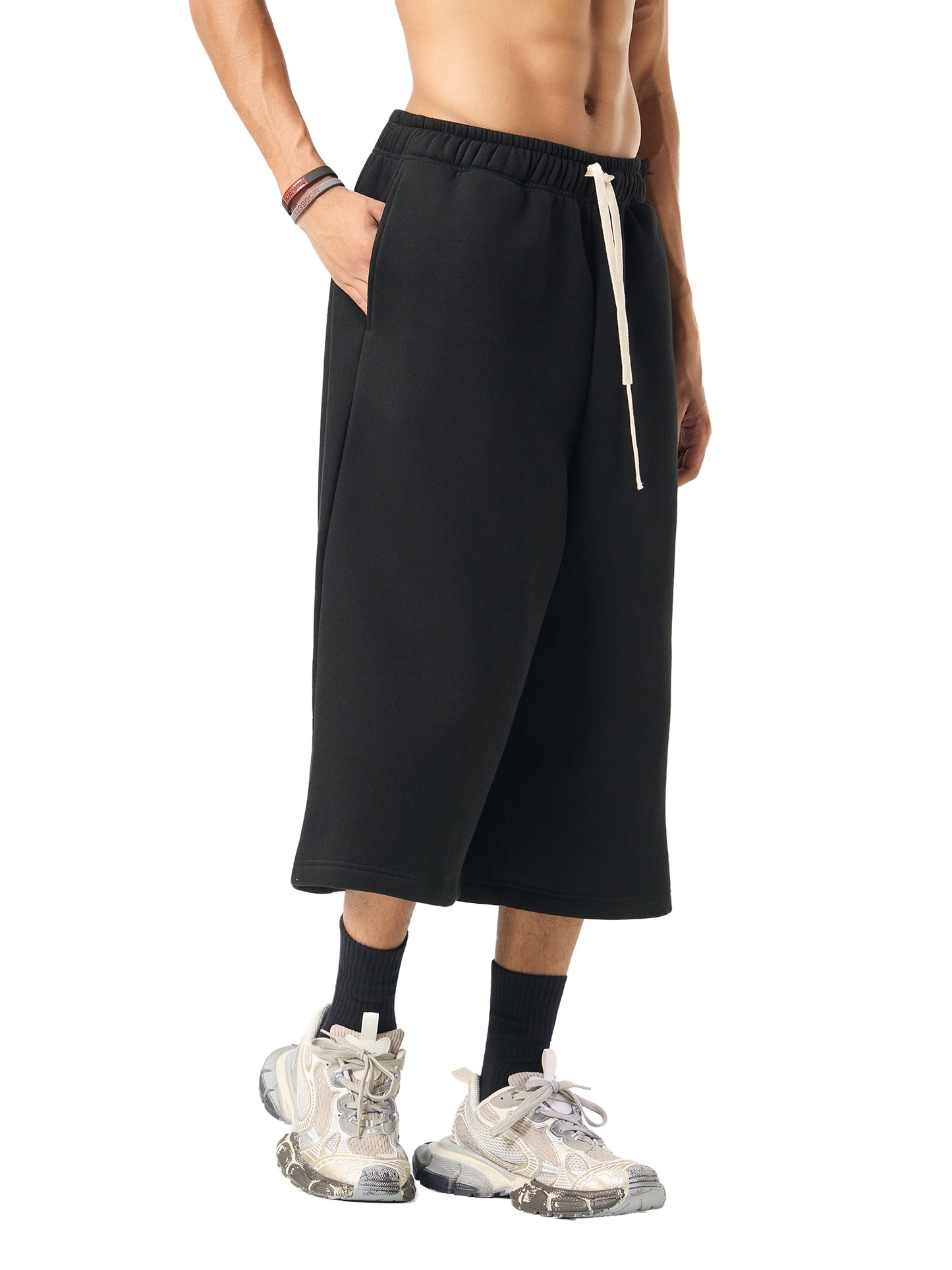 ROCkSTEADY StreetLUXE Relaxed Drawstring 3/4 Sweatpants