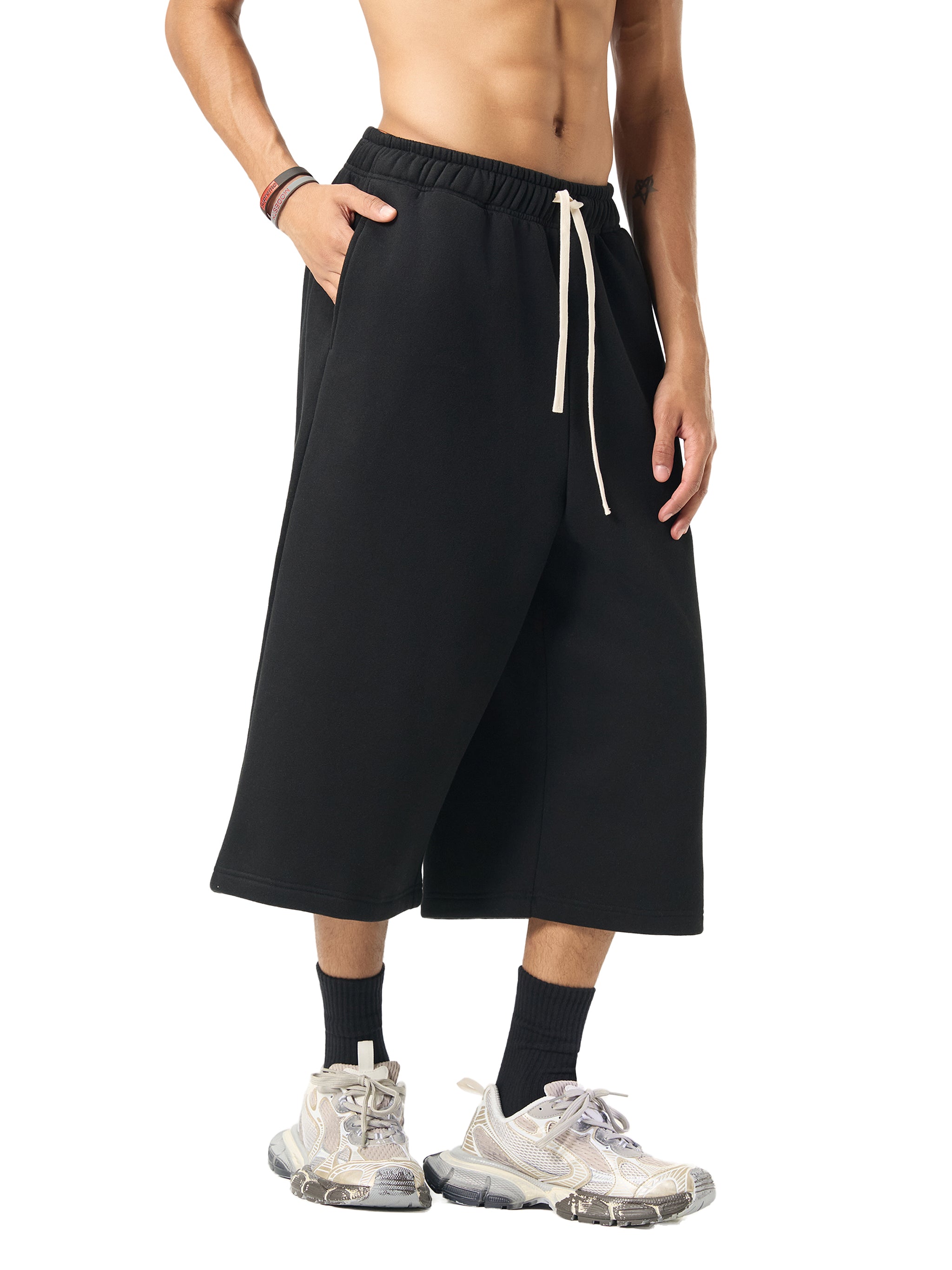 Rocksteady,3/4 shorts,sweat shorts,relaxed drawstring
